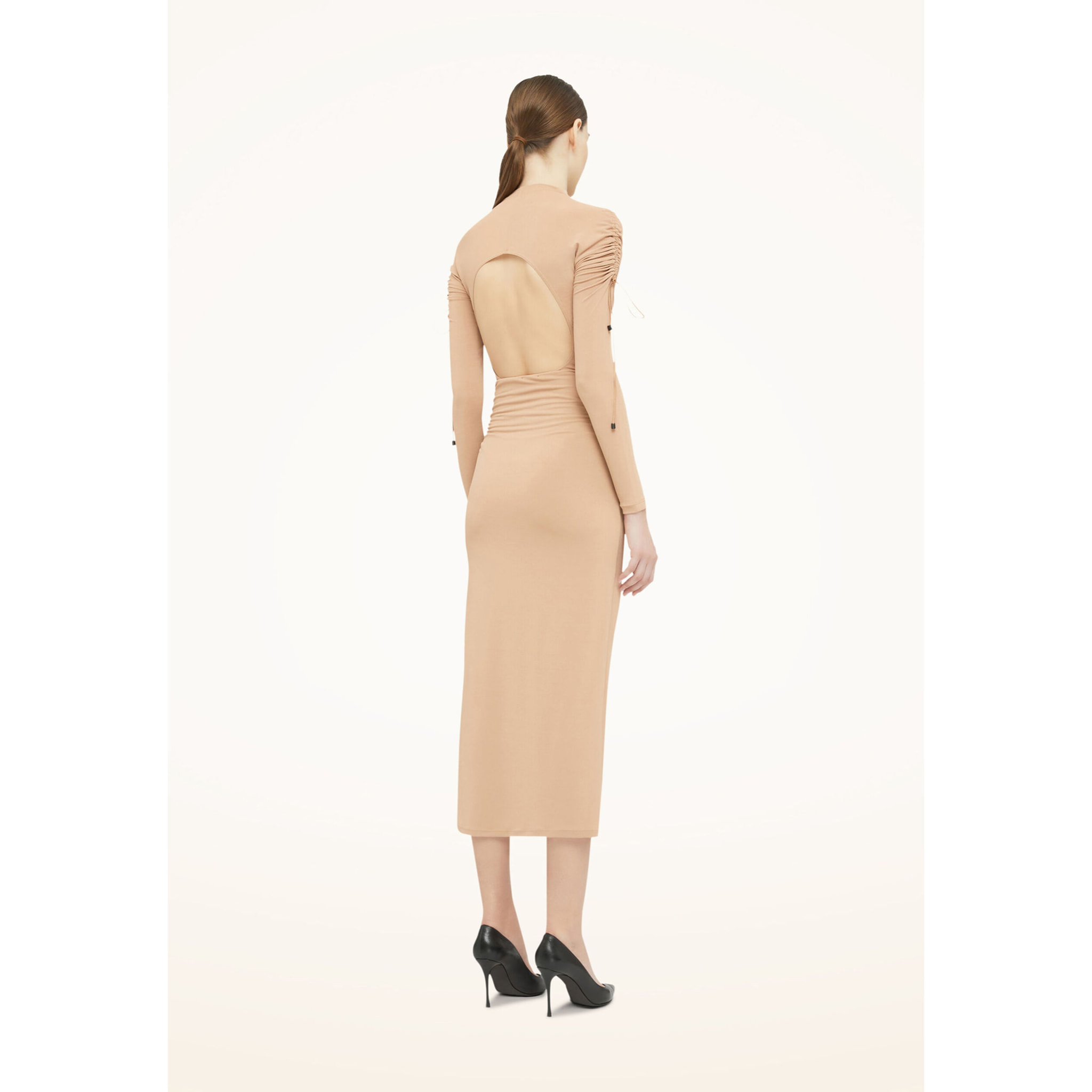 Gonna Crepe Jersey Skirt