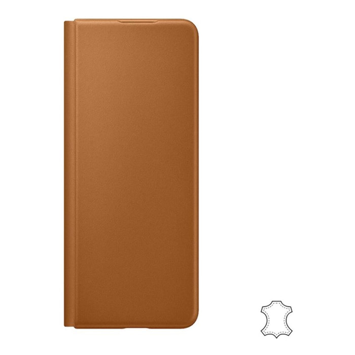 Etui IBROZ Samsung Z Fold3 marron