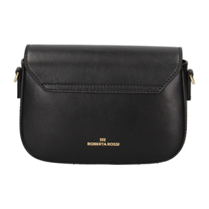 Borsa a tracolla da donna - Modello False - Vera pelle - 18.0 x 12.0 x 5.5 cm