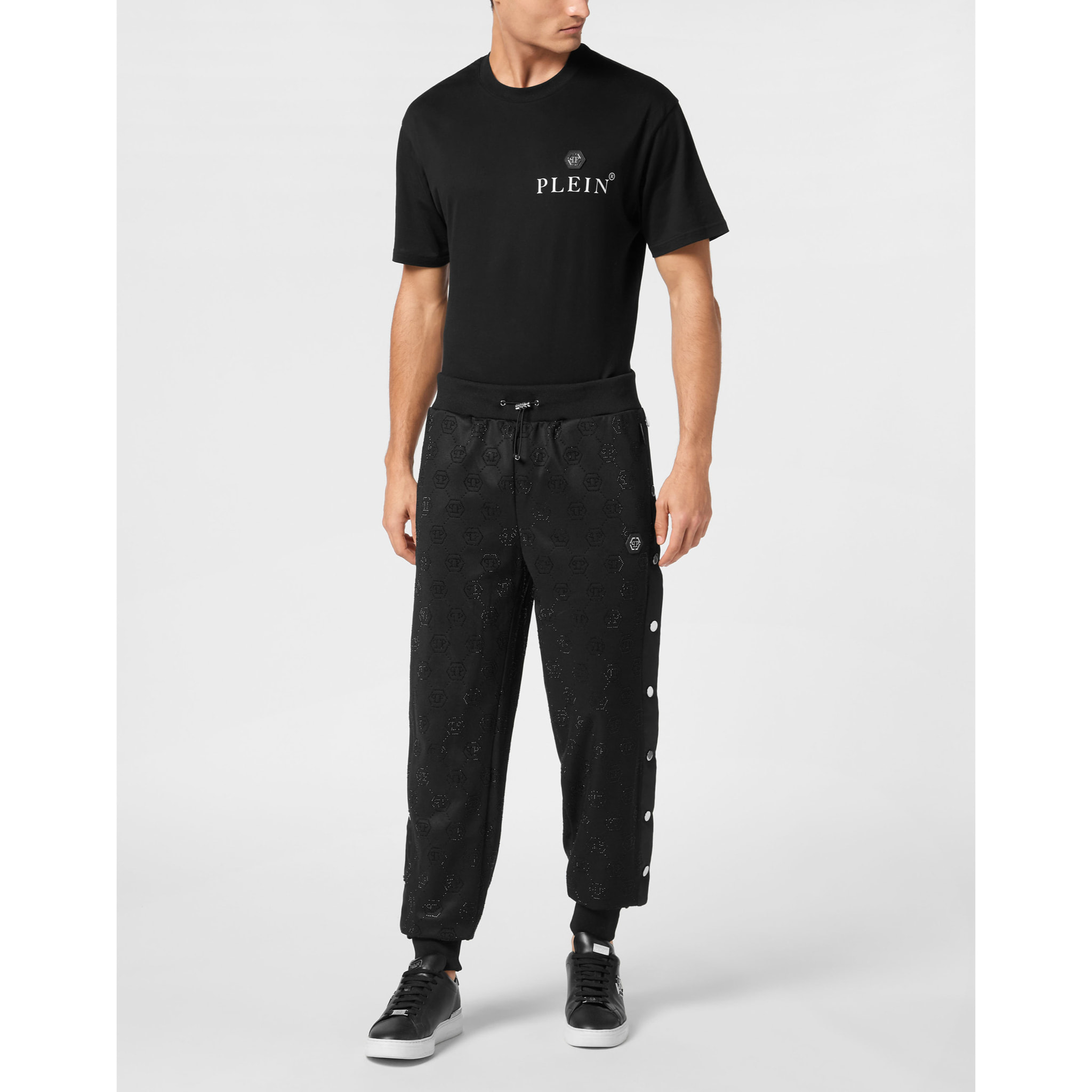 PHILIPP PLEIN Pantaloni da ginnastica MONOGRAM