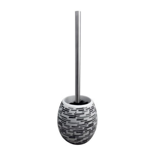 Brosse wc avec support Céramique JAVA LOFT Gris MSV