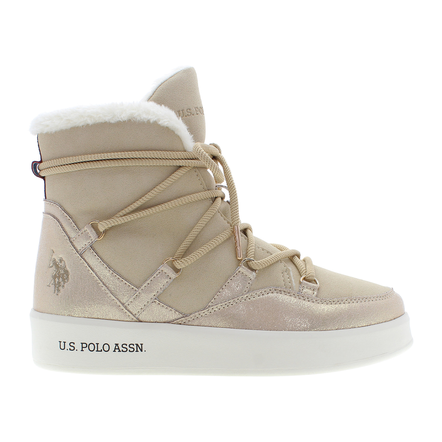 Stivaletti U.S. Polo Assn. sabbia