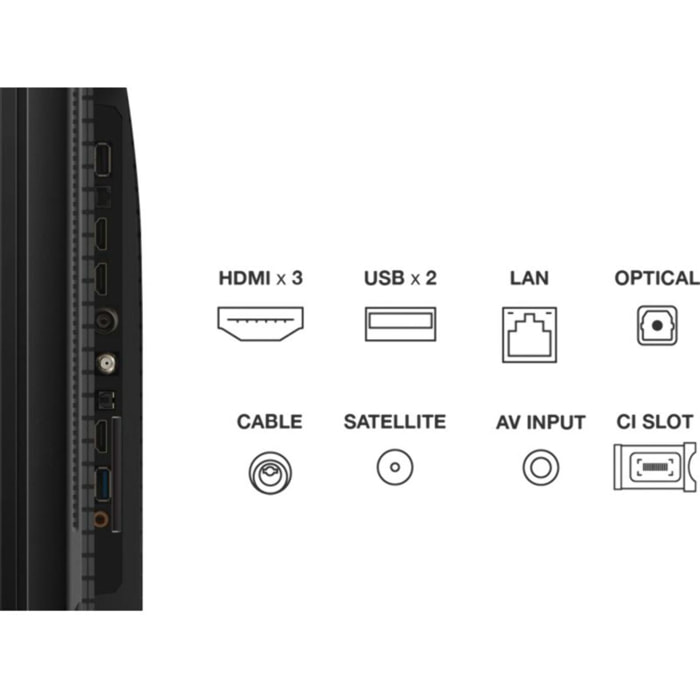 TV QLED TCL 65C69B 2024