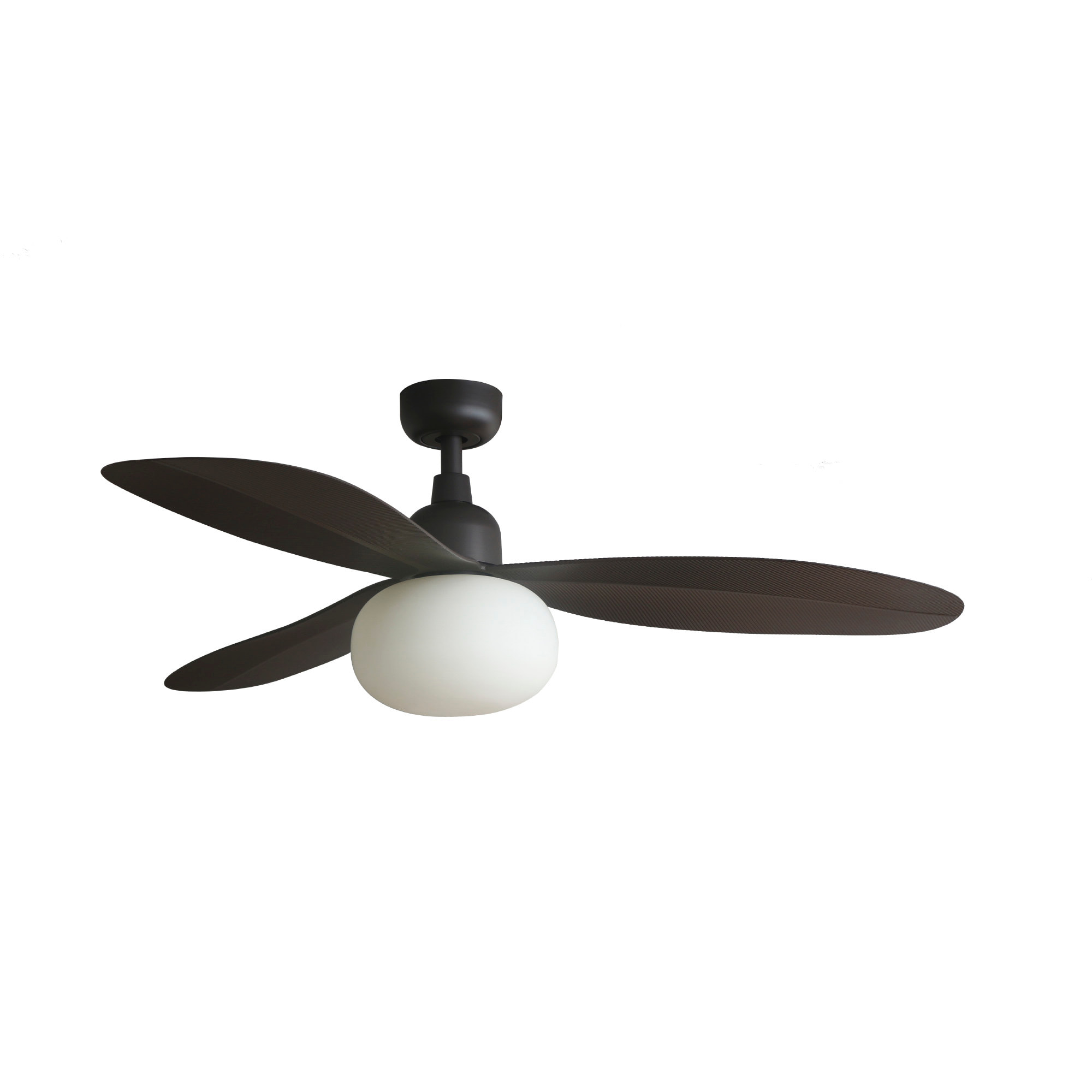 PALMA M ventilatore da soffitto marrone IP44 E27