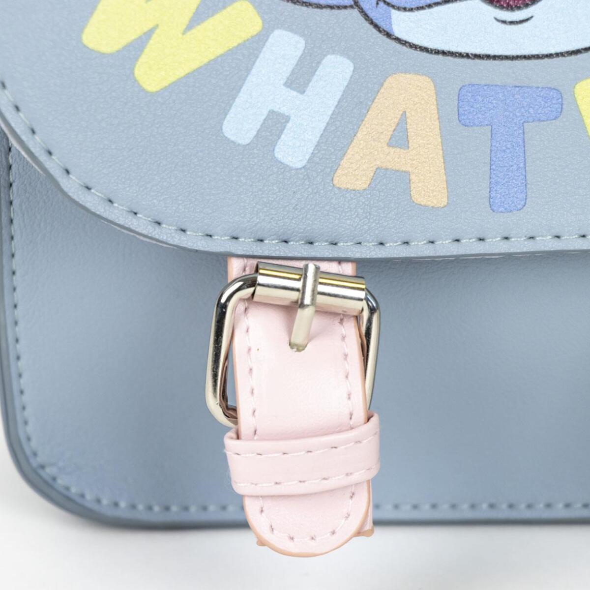 Bolso Stitch Azul