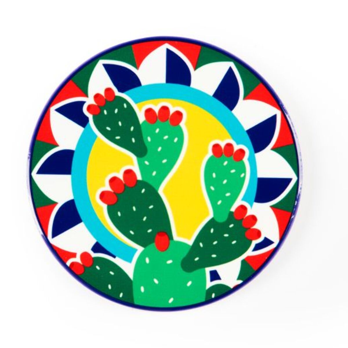 Set 6 sottobicchieri Excelsa – Sicilian Rhapsody, Dolomite Multicolore