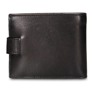 Portafoglio uomo in vera pelle - Modello Corvus Nova - Casual - 11.0 x 9.5 x 2.0 cm