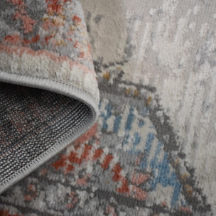 Tapis Kege aux motifs traditionnels orientaux à médaillon