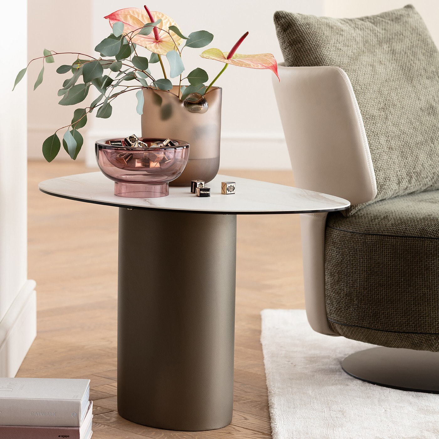 Table d'appoint Paso 75x50cm Kare Design