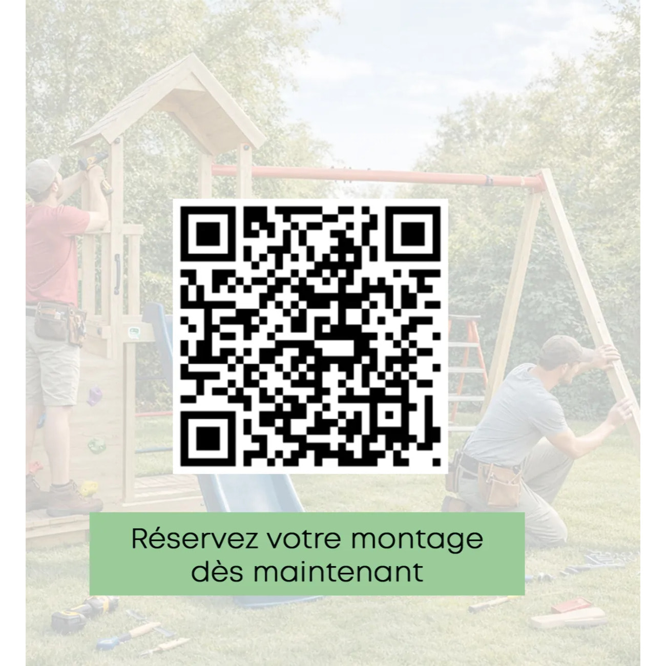 Aire de jeux bois 2,20 m SNACK XPRESSION 2 - 12 enfants