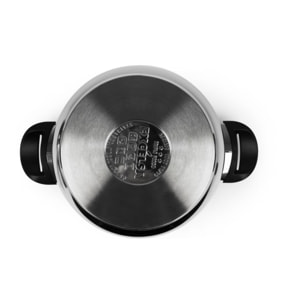 Pentola a pressione 3,5 L Excelsa – Professional Cook, Acciaio Argentato