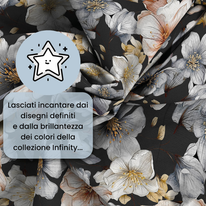 COMPLETO LETTO INFINITY - 100% Microfibra