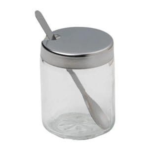 Lot de 6 pots à moutarde avec cuillère Fackelmann