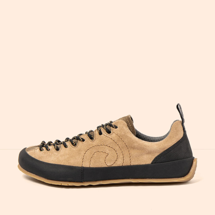 Zapatos N6082 SILK SUEDE SAHARA/ NEVORA color Sahara