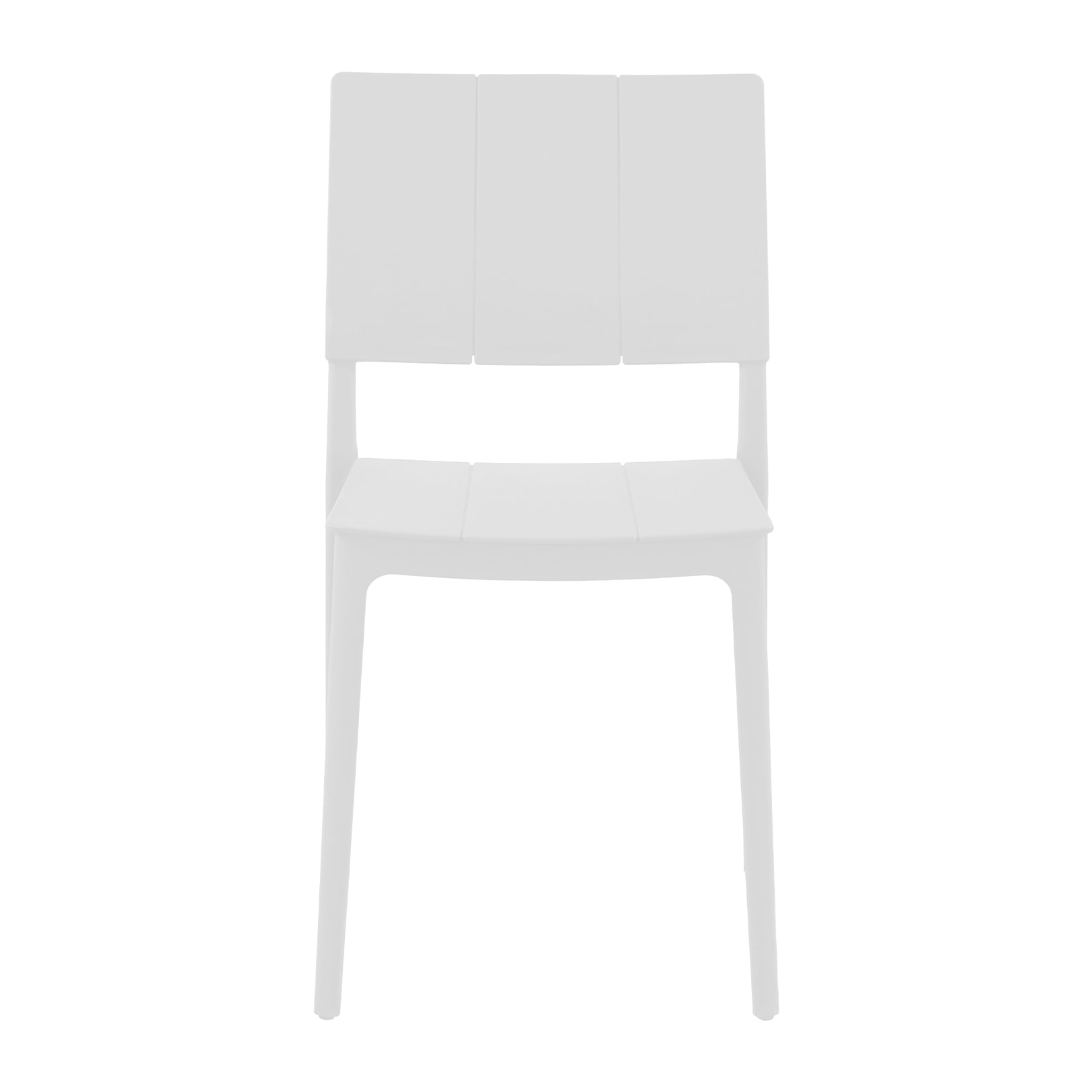 Set Da 4, Sedia Zante In Polipropilene Bianca