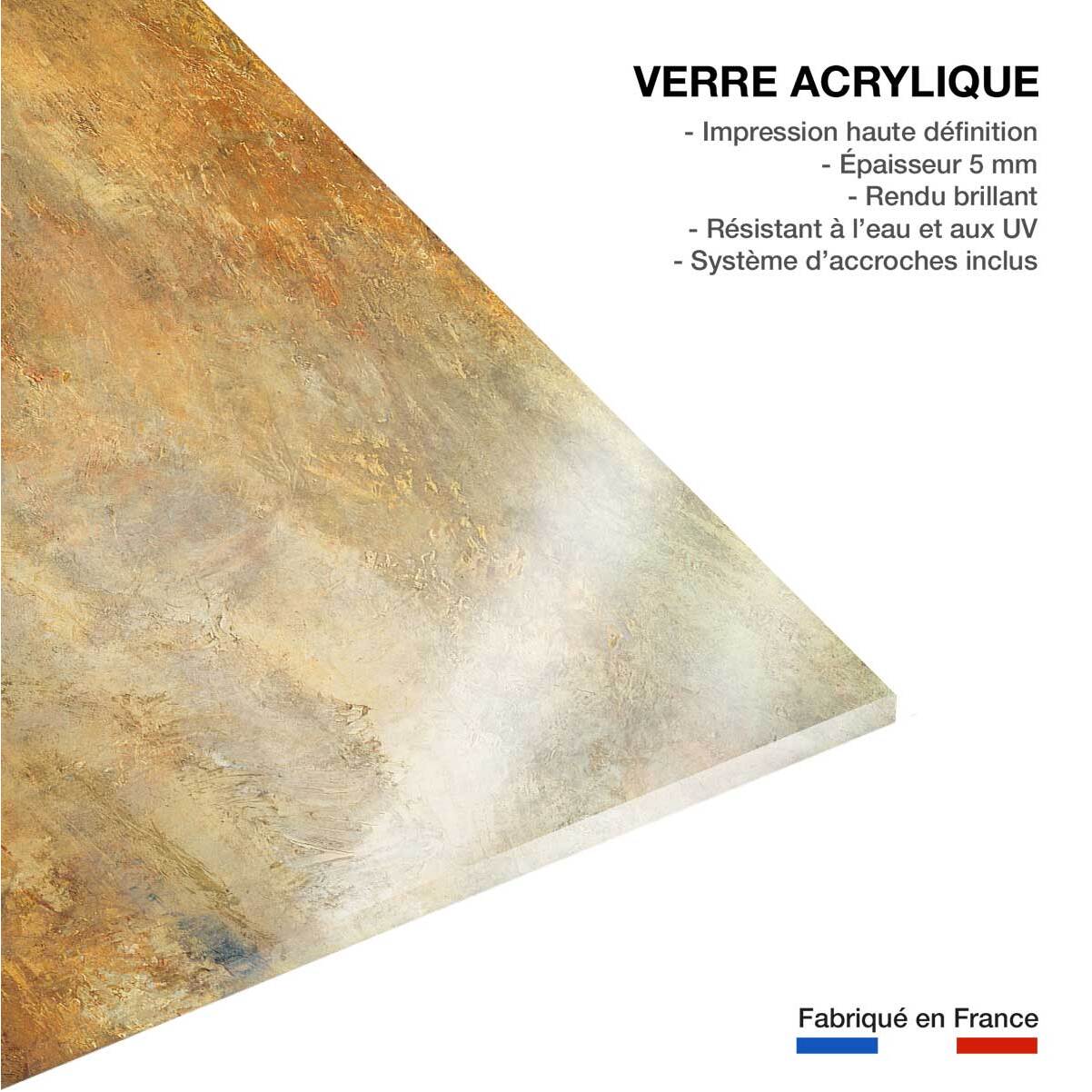 Tableau célèbre de Joseph Mallord William Turner Tableau plexiglas