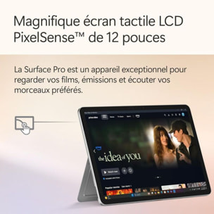 PC Hybride MICROSOFT Surface Pro 12e  édition 12" Tactile Snapdragon X plus 16 Go RAM LPDDR5x SSD 512 Go Copilot+PC