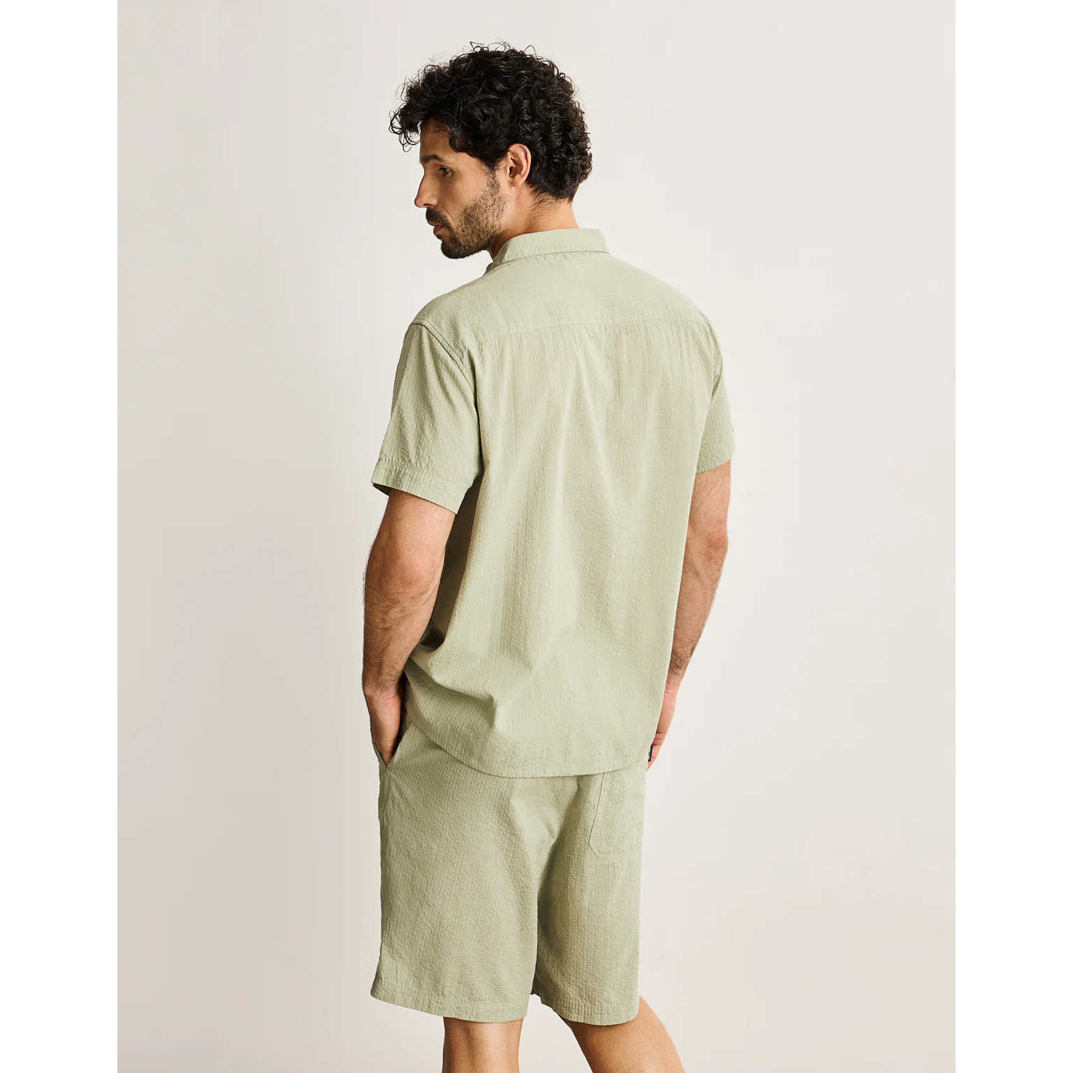 Camisa Manga Corta Kaki - Buzzed