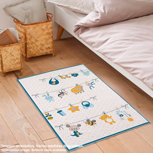 Alfombra infantil de Poliester estampada 60 x 100cm