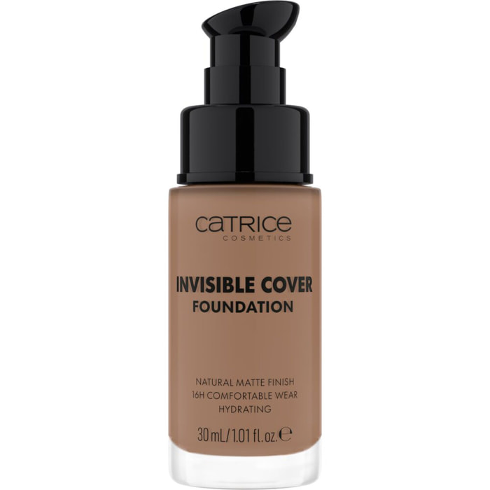 Invisible Cover Foundation - Fond de Teint Couvrant Invisible Fini Mat 30ml