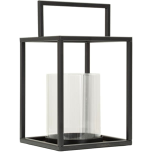 LANTERNA SIMPLY OPEN CM Ø 18X31 (VETRO TEMPERATO)