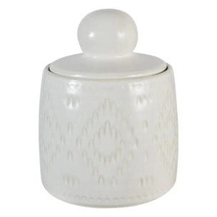 Boîte déco "Mala" céramique blanc H1915,2cm
