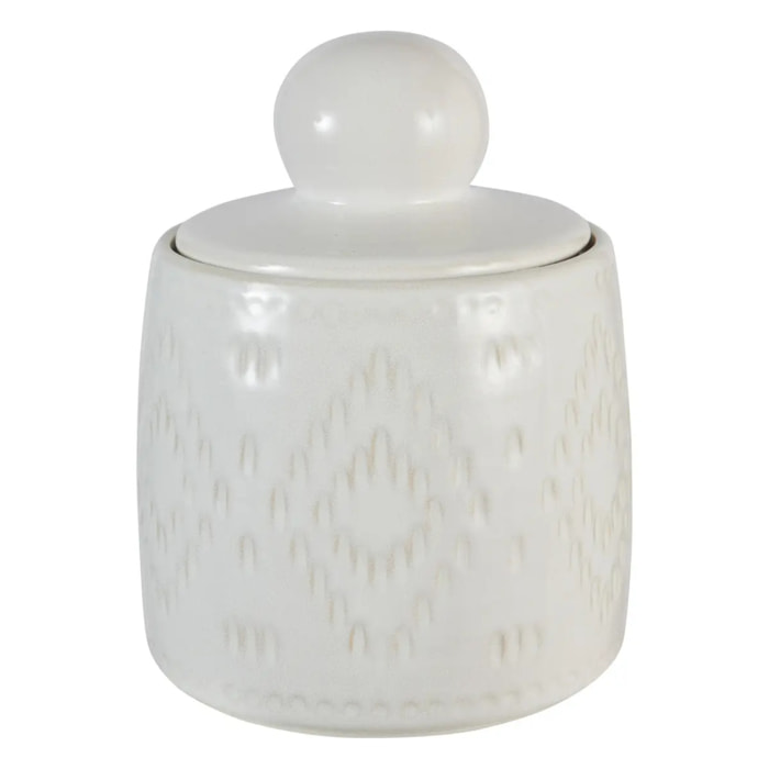 Boîte déco "Mala" céramique blanc H1915,2cm