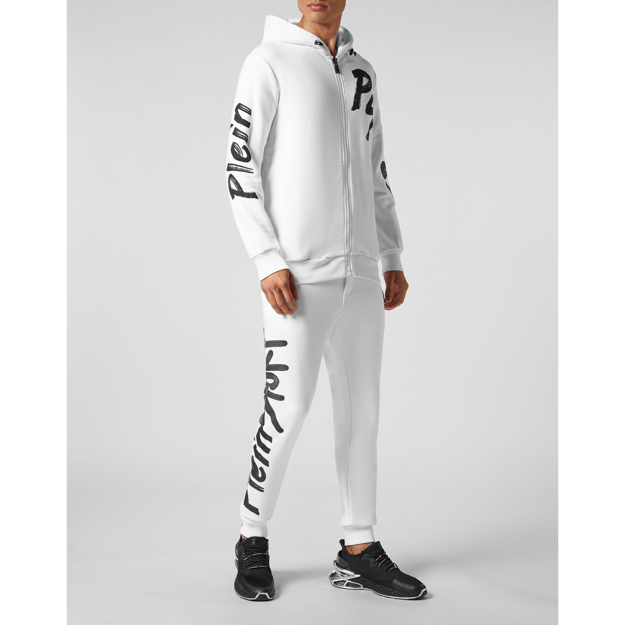 PLEIN SPORT Tracksuit: Hoodie & Trousers TIGER