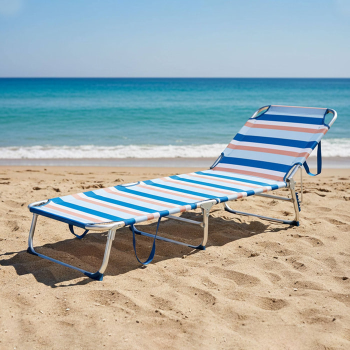 Well Home Cama de camping 187x57x29cm aluminio y poliéster 600D hasta 110kg