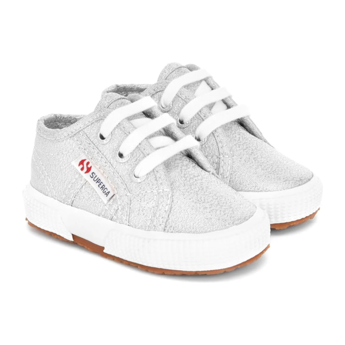 Le Superga Bambina Grigio 2750 Baby Lame