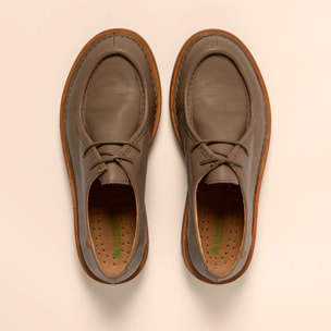 Zapatos N5584 SOFT NAPPA PLUME/ VOLCANO color Plume