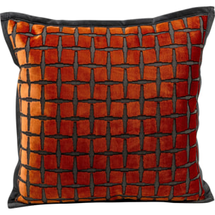 Coussin Jaqui orange Kare Design