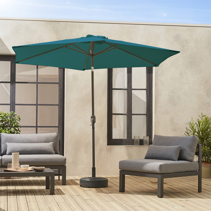Parasol rond 3m avec mât central TOUQUET