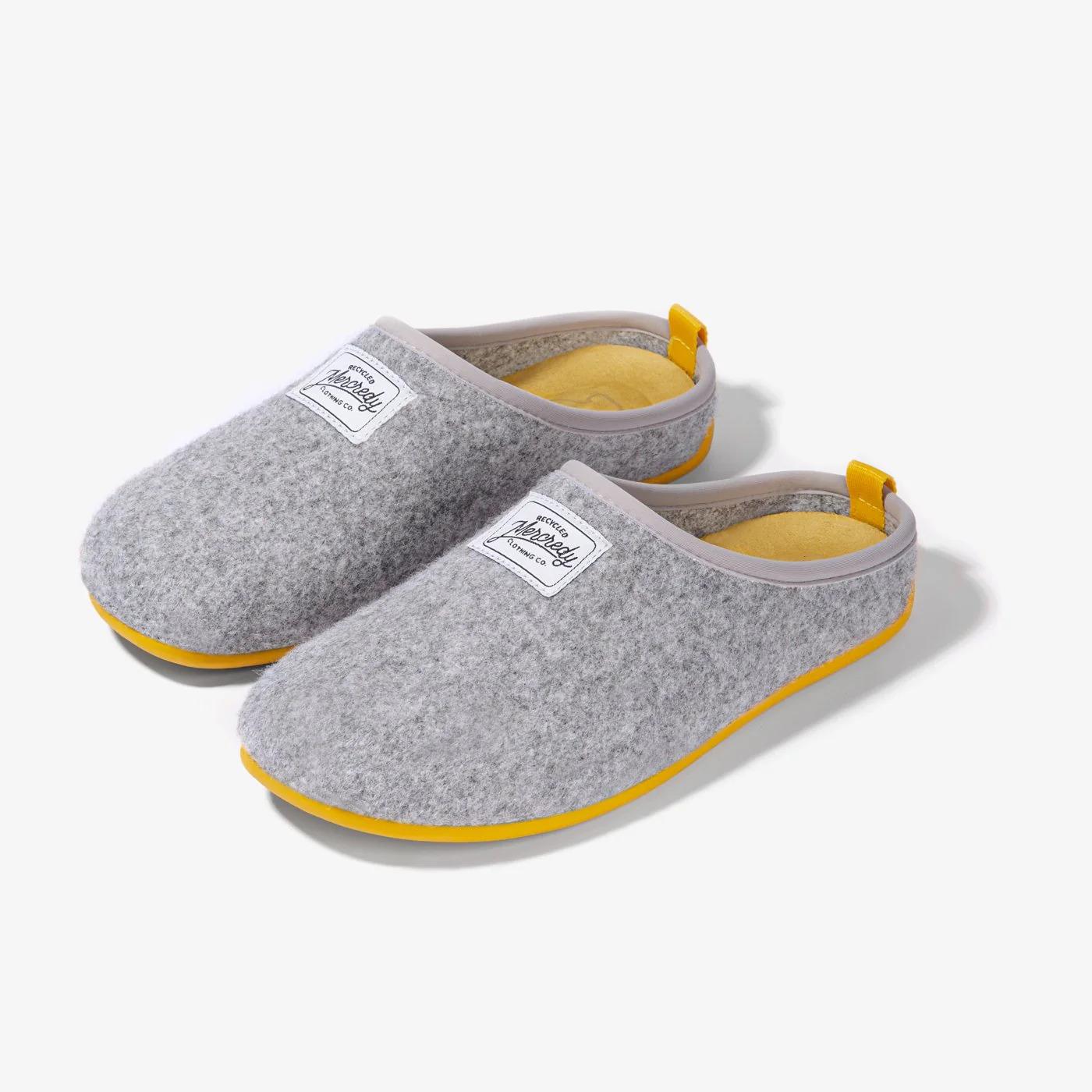 Zapatillas de Casa Mercredy Slipper Gris / Amarillo D.Franklin