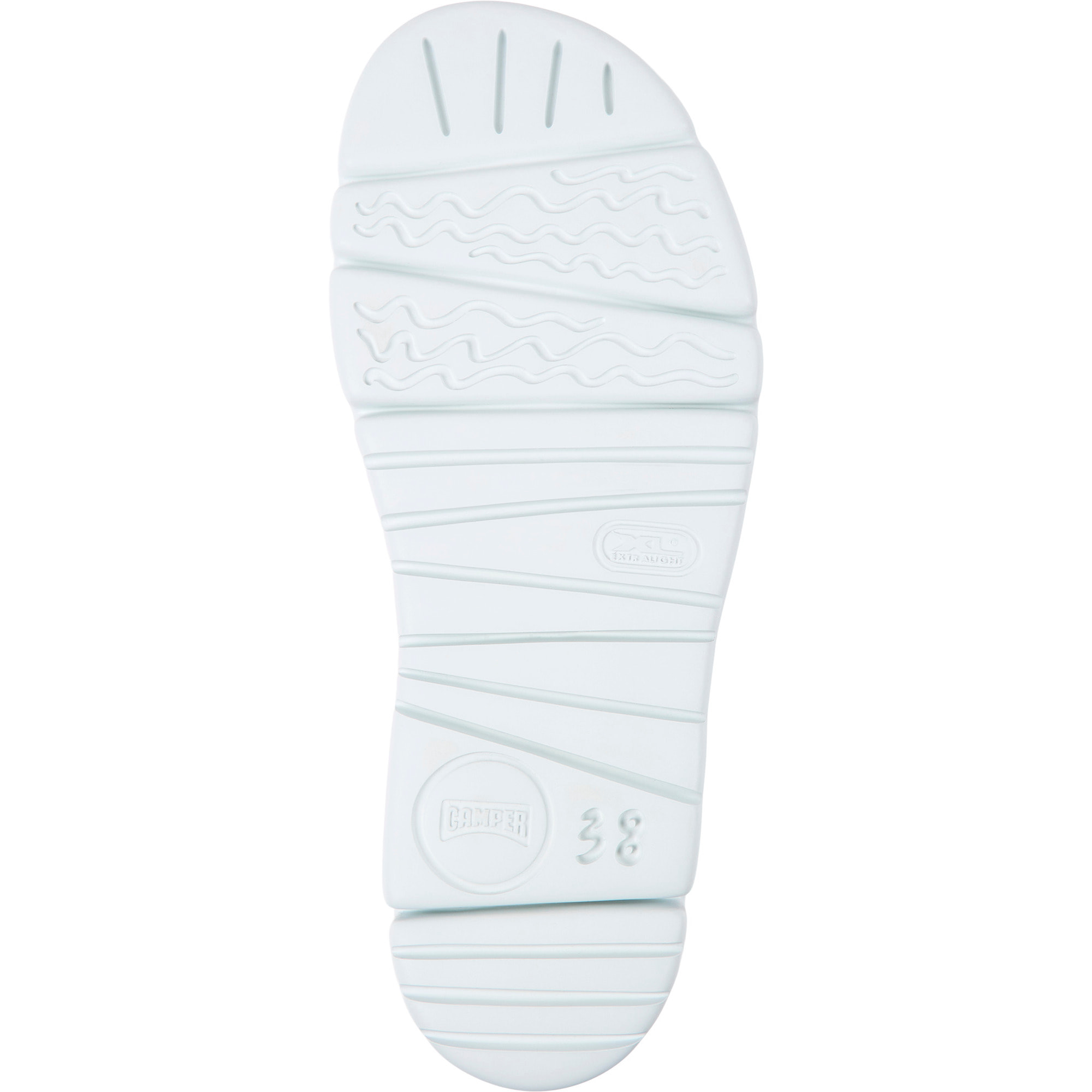 Sandalias - CAMPER Oruga - Rojo - Cuero liso