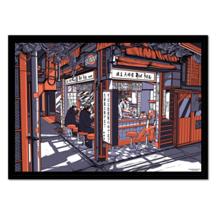 Affiche - Shibuya by night - Paiheme Studio