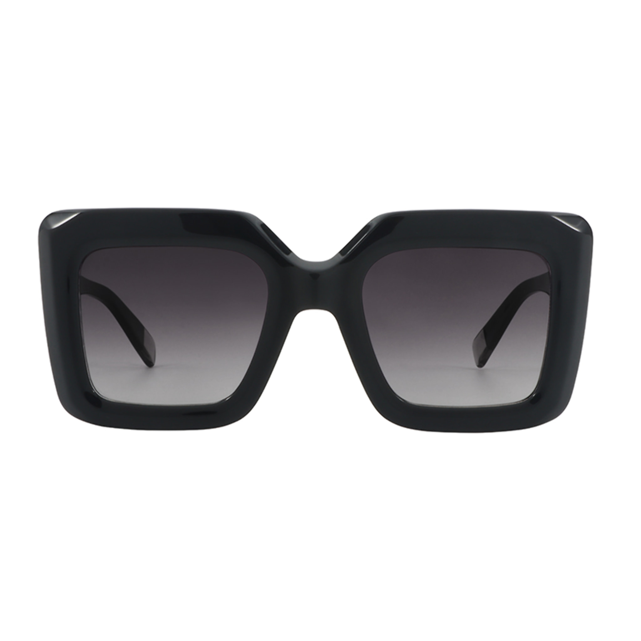 Occhiali da sole OCEAN NEW ERA 5 - montatura nera lucida con lenti grigie sfumate