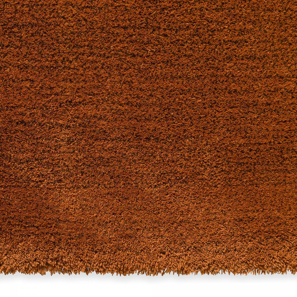 Tapis salon et chambre tufté en laine motif faux uni PIEL