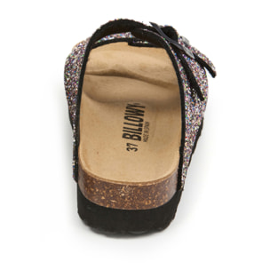 Sandalo con zeppa BILLOWY NERO