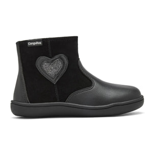 Botines De Niña Barefoot Con Corazón