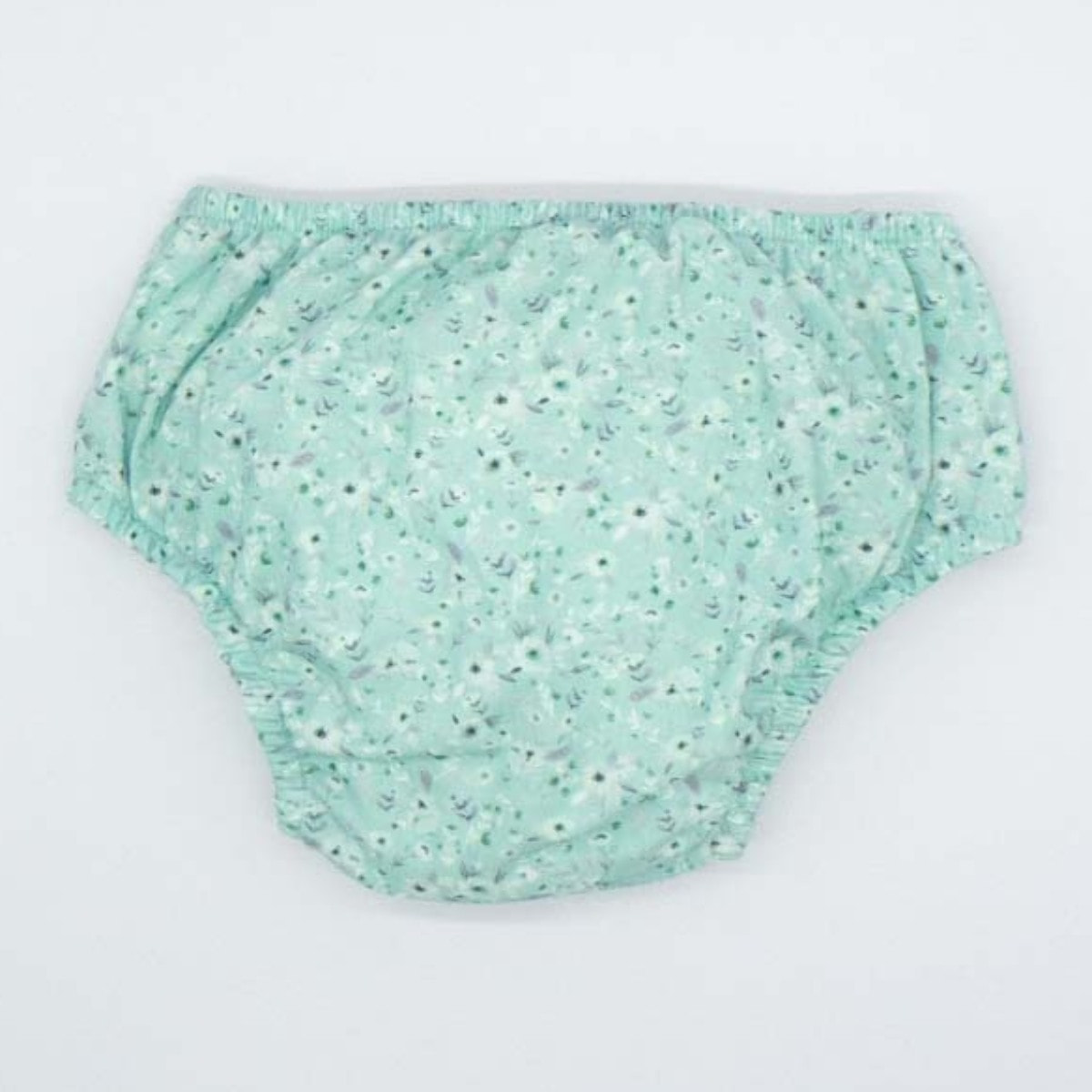 CUBREPAÑAL FLORES VERDE