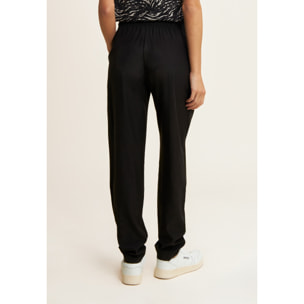 Pantaloni Sportivi finish setoso con Fondo Aderente