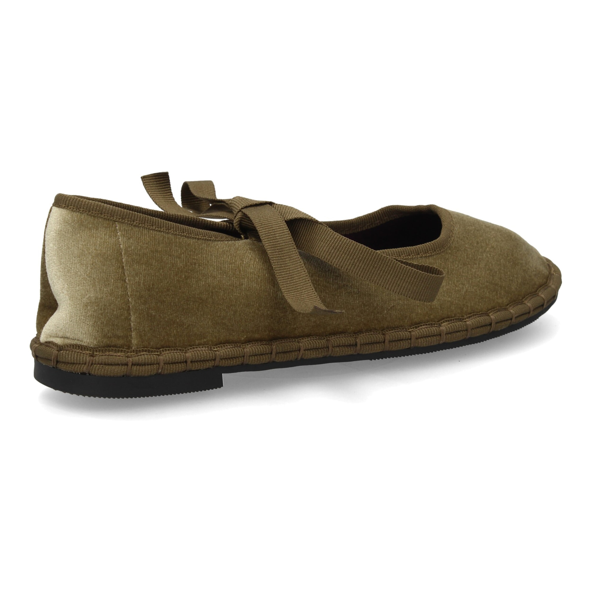 Merceditas de terciopelo con lazo