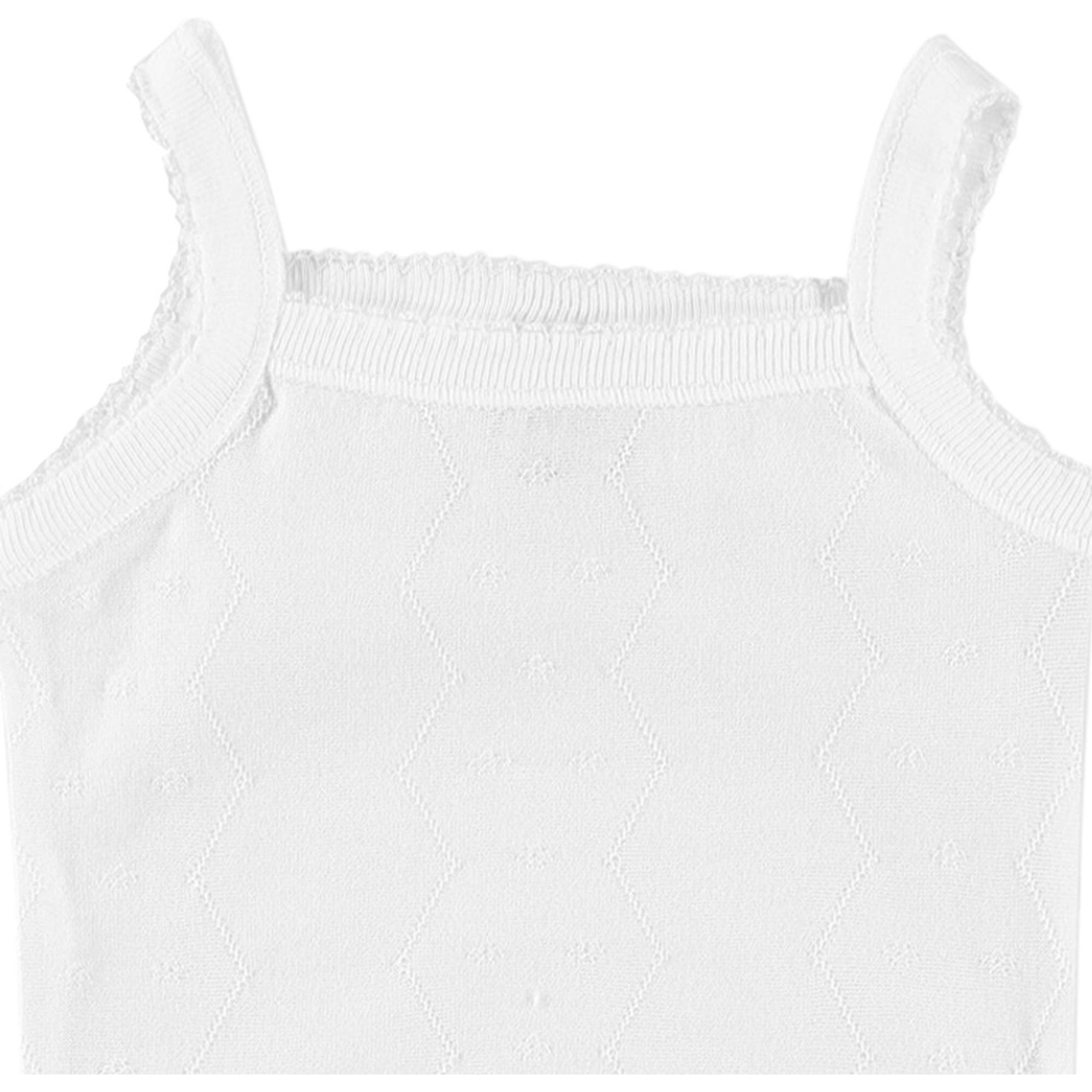 Body bebé tirantes finos algodón