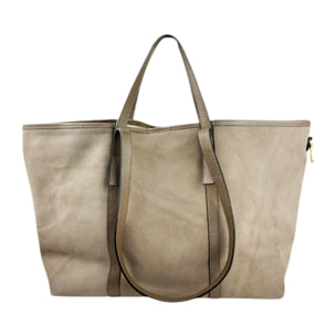 Bolso de Hombro Cheval Firenze Formentera F/W Gris Pardo Claro