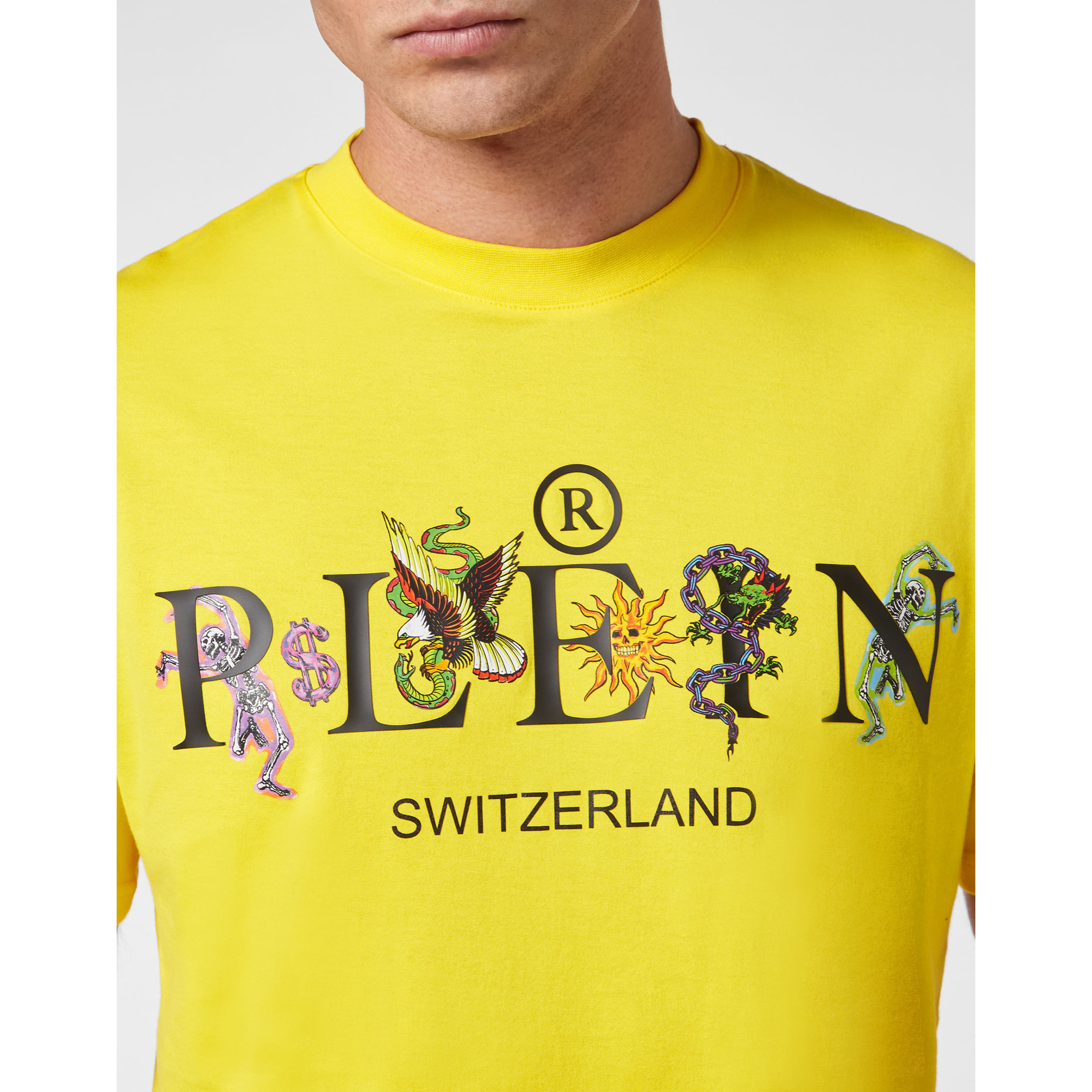 PHILIPP PLEIN Camiseta Cuello Redondo TATTOO