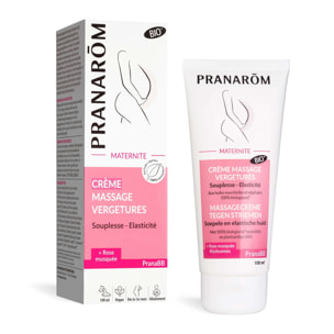 Pranarom - Crème - massage vergetures - Bio - 100 ml