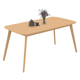 Table à manger extensible Venezia bois 160-200cm