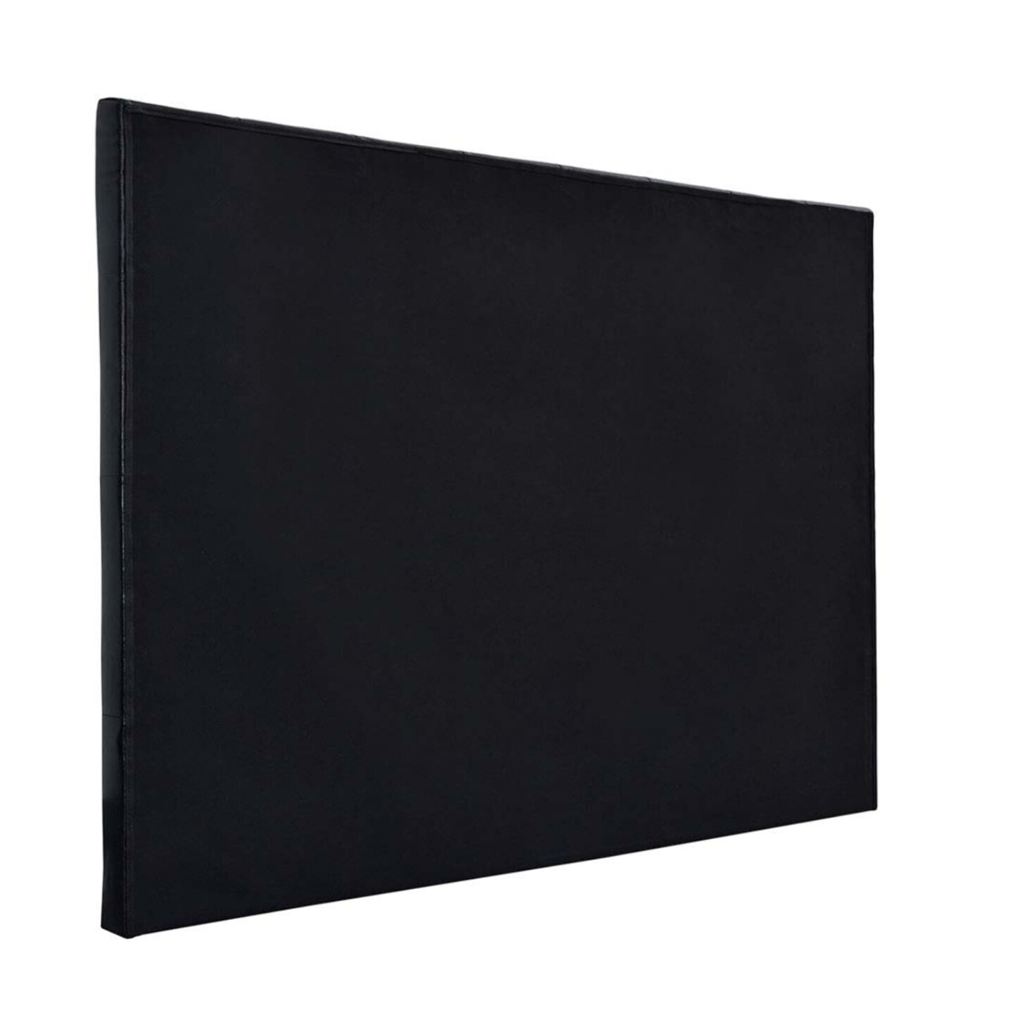 Tête de lit capitonnée "Déco" - 169 cm - Noir - En PVC