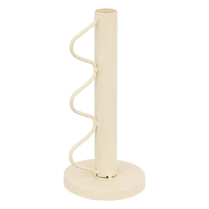 Bougeoir Wavy bliss métal H20cm